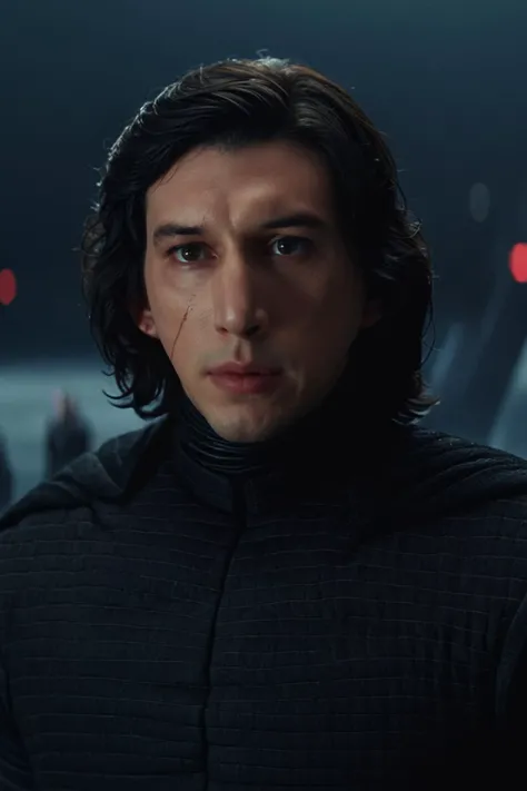 cinematic film still kylo ren, __<lora:Kylo_Ren_XL:0.8> . shallow depth of field, vignette, highly detailed, high budget Hollywood by __artist-cinema__, bokeh, cinemascope, moody, epic, gorgeous, film grain, grainy