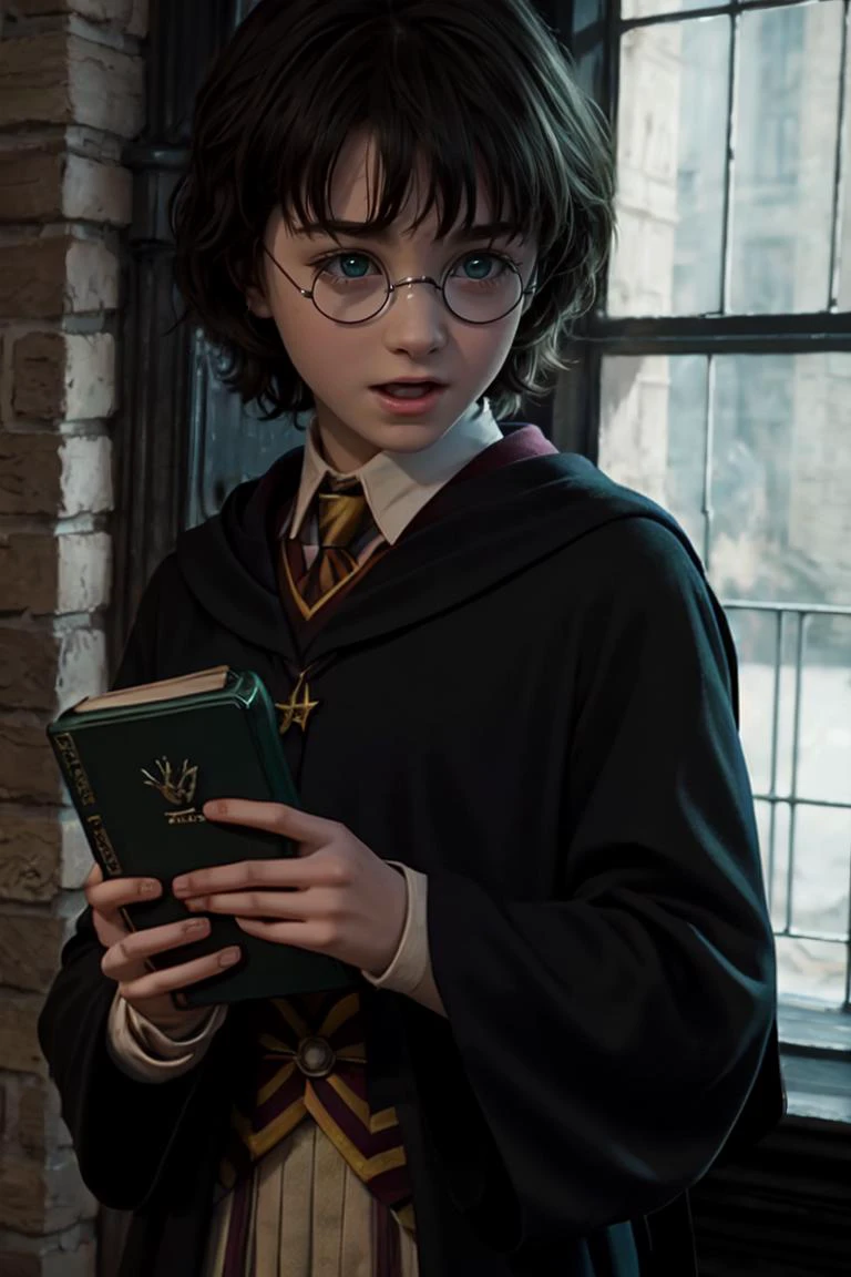 AS-YoungV2, age 20, 1girl, Harry Potter as a , genderswap \(mtf\), 1girl, GS-Girlish, short hair, messy hair, black hair, green eyes, round eyewear, black-framed eyewear
, 20 years old, hogwarts robes, harry potter \(series\),
, masterpiece, best quality, highly detailed
, RAW photo, high detail, film grain, masterpiece, realistic, solo
<lora:harryPotter_harryPotterV10:1>
