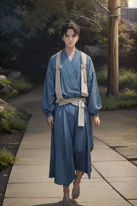 1boy, Sugishita, <lora:Sugishita_Lora:1>, solo, male focus, handsome face, black hair, Neutral Pose, Neutral Expressions, light smile, friendly, mature male, portrait, cinematic lighting, Japanese cloth,, ((masterpiece)),((bestquality)),8k,high detailed,ultra-detailed,middle-aged,