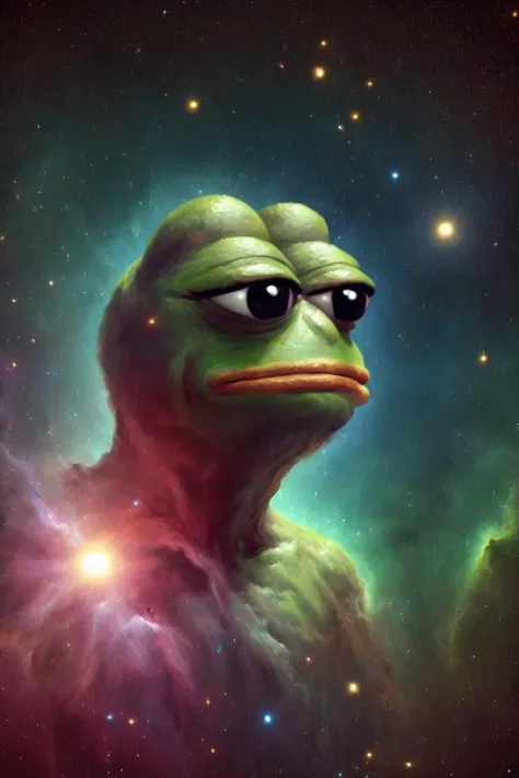 martius_nebula pepe_frog man <lora:Cosmic_Nebula_Style:1.2> <lora:pepe_frog SDXL:0.8>