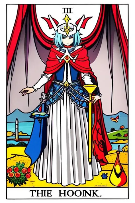 tarot card, honkai impact