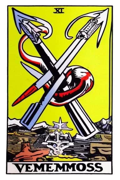 tarot card, the venomous arrow