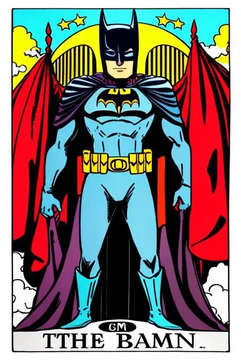 tarot card, batman