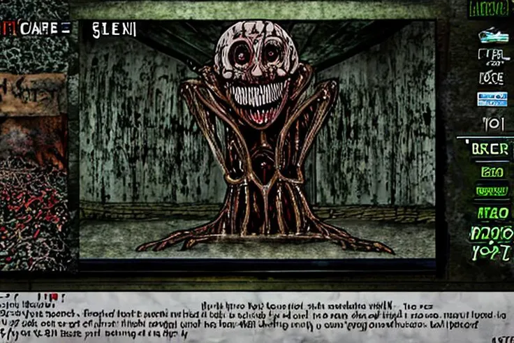 creepypasta, nightmare fuel, video game screenshot, playstation 1 graphics, RPG maker, .exe