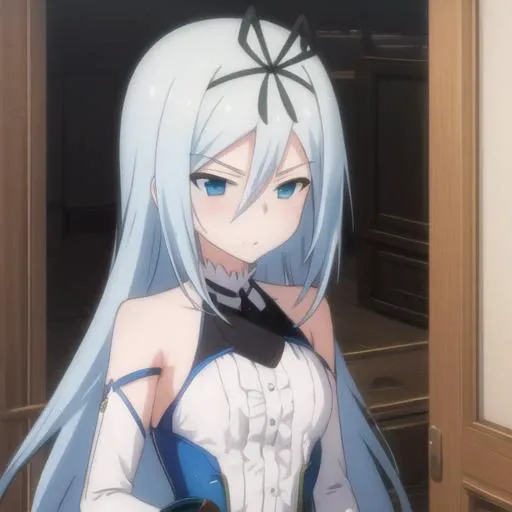 masterpiece, best quality, tsurime, krulcifer einfolk, 1girl, halter neck, <lora:oczy:0.90> <lora:SMnB_krulcifer-bahamut-01:0.85>