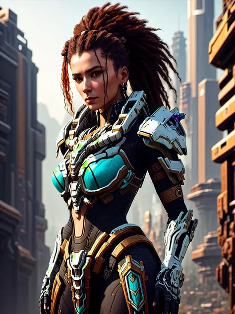 ((portrait of cyberpunk alien empress goddess mecha in the style of horizon zero dawn, machine face)), (Symmetry), intricate, elegant, highly detailed, digital painting, artstation, concept art, smooth, sharp focus, illustration,, professional photography , hyperrealistic face , portrait of, highly detailed, beautiful, sexy, modelshoot style, (extremely detailed CG unity 8k wallpaper), (((full body shot))), photo of the most beautiful artwork in the world, black silk vale, black silk robe, necromancy magic, sexy, medieval era, photorealistic painting by Ed Blinkey, Atey Ghailan, Studio Ghibli, by greg tocchini, by james gilleard, by joe fenton, by kaethe butcher, by Jeremy Mann, Greg Manchess, Antonio Moro, trending on ArtStation, trending on CGSociety, Intricate, High Detail, Sharp focus, dramatic, photorealistic painting art by midjourney and greg rutkowski