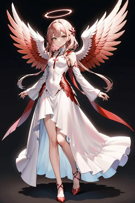 1girl,alternate wings,angel,angel and devil,angel wings,artist name,asymmetrical wings,bird wings,black wings,blood,blood on clothes,blue wings,brown wings,cross,detached wings,dove,dress,energy wings,feathered wings,feathers,fiery wings,full body,glowing wings,halo,harpy,kishin sagume,large wings,long hair,low wings,mini wings,multicolored wings,multiple wings,pegasus,pink wings,single wing,solo,spread wings,transparent wings,very long hair,white dress,white feathers,white wings,winged arms,wings,