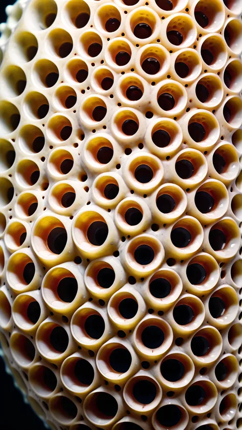 trypophobia,Estuary,(larva:1.4),<lora:EnvyTrypophobiaXL01:1>,teeth