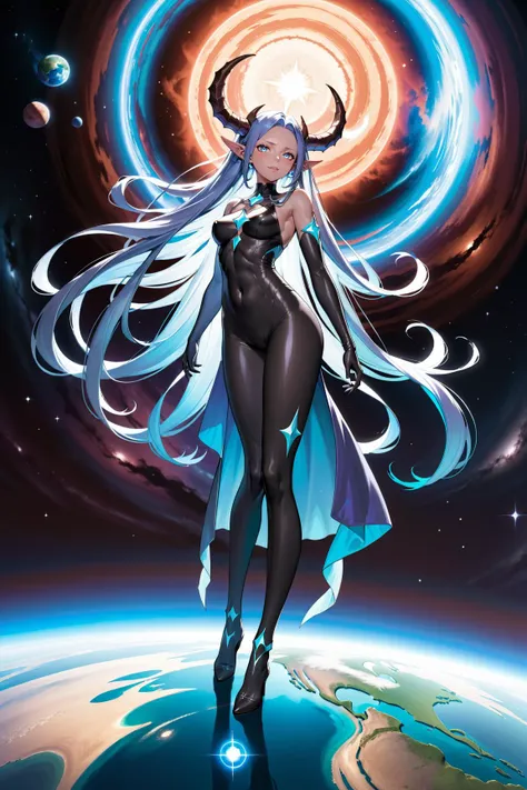 Beautiful slender long legged woman、Beautiful and well-groomed face、long black hair、smooth legs、Balanced slender body、full body esbian、no gravity、space suit that sticks to the body、Inside the space station、mechanical、 white lighting