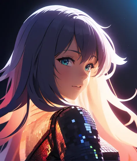 (cinematic anime masterpiece:1.2), (volumetric subsurface scattering:1.2), voxel style, dynamic glow,
embrace with a gorgeous free love woman at a sexy techno concert,
predatory glare, illuminated reflective eyes, glittering speckled irises,