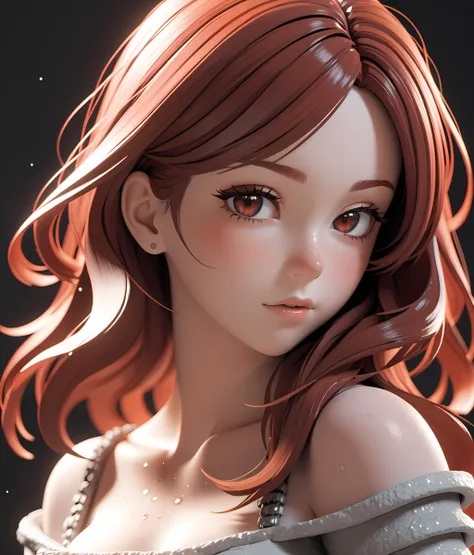 (cinematic anime masterpiece:1.2), (volumetric subsurface scattering:1.2), voxel style, soft glow, action shot,

busty diligent red hair french marble sculpture artist woman with perfect perky tits in a grand art studio intensely focused on chiseling the greatest marble statue of all time, surrounded by scattered supplies and half finished marble sculptures, gothic interior design,

illuminated reflective eyes, glittering speckled irises, gorgeous full eyelashes, heavy smoky eyeshadow, detailed hair shadows on face,