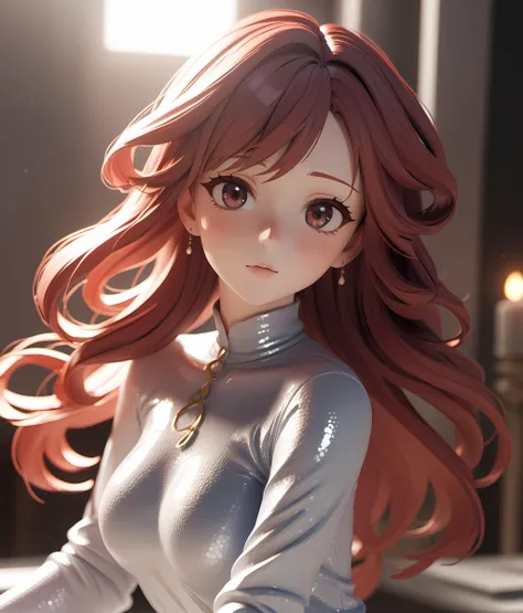 (cinematic anime masterpiece:1.2), (volumetric subsurface scattering:1.2), voxel style, soft glow, action shot,

busty diligent red hair french marble sculpture artist woman with perfect perky tits in a grand art studio intensely focused on chiseling the greatest marble statue of all time, surrounded by scattered supplies and half finished marble sculptures, gothic interior design,

illuminated reflective eyes, glittering speckled irises, gorgeous full eyelashes, heavy smoky eyeshadow, detailed hair shadows on face,