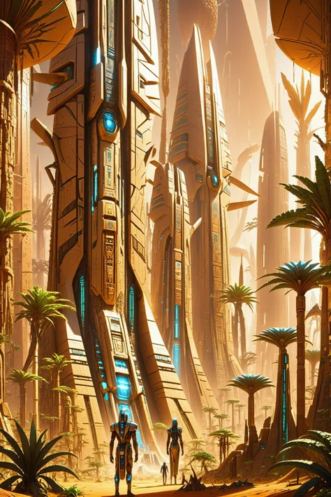 far future scifi, photograph, cinematic, (ancient egyptian:0.2), cyberpunk, scifi, Tropical Dry Forest<lora:EnvyBetterHiresFixXL01:0:hr=1><lora:EnvyEgyptianFuturismXL01:0.5>