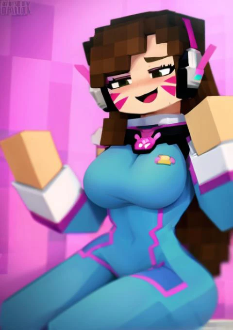 mcnsfw,1girl,corneo_dva,minecraft,((fucked silly)),<lora:mcnsfwv2_5248:0.8>,((lewd)),