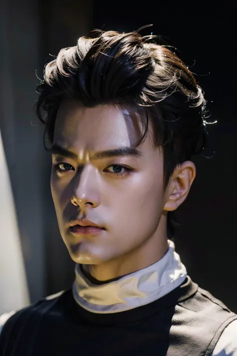 Best quality, masterpiece, ultra high res, (photorealistic:1.4), raw photo, 1boy, <lora:Disown8290_JYP_v1.0:1> jyp