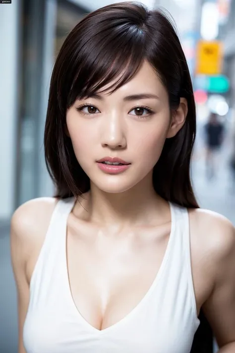 jeans,white shirt,street,1girl,shiny skin,sexy pose,best quality,masterpiece,illustration,an extremely delicate and beautiful,CG,8k wallpaper,Amazing,finely detail,official art,extremely detailed CG unity 8k wallpaper,incredibly absurdres,huge filesize,ultra-detailed,highres,extremely detailed,beautiful detailed girl,realistic,x-ray,full frontal,<lora:Park Gyuyoung_20230714172102:0.8>,