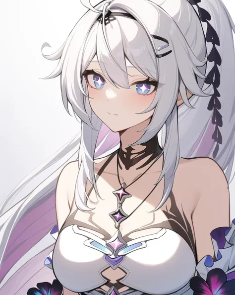 NSFW,masterpiece,Highest quality,High resolution,Very detailed,white\(no game No life\),Small breasts,Angel,Angelの羽,High-quality dress,Halter neck,gem,expectant face,blush,A moonlit church