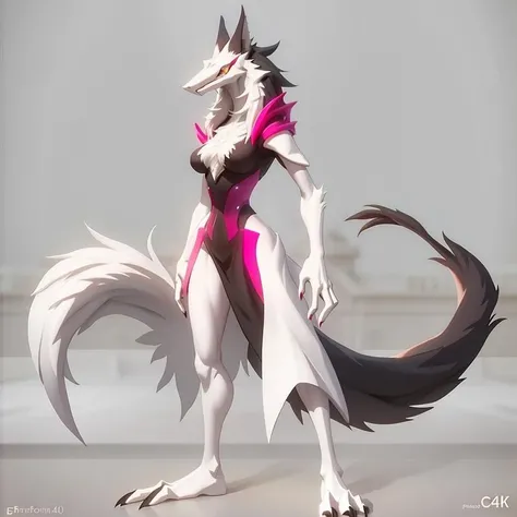 a full body a sergal,