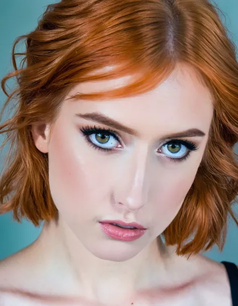 <lora:DollyDyson_SDXL_v1.2:1>
beauty photo of a ohwx perfect close-up headshot of a beautiful 20yo woman with perfect eyes, beautiful red hair, shoulders, head, and upper body, with a slight angle to the subject
Shot on Fuji X-T3       Fujifilm XF 85mm f/1.8 R LM     F/2.8, 1/125s, ISO 100, style of Annie Leibovitz