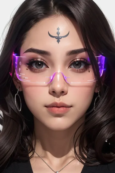 ((purple glasses))(( reflective bra))pretty girl,Purple reflective bra,Silk cloak,Summer style,Imperial Green Jade Sunglasses,Beautiful girl, purple reflective bra, silk cloak, summer style, imperial green jade sunglasses, wearing a purple outfit and purple sunglasses, artwork in the style of guweiz, trending on cgstation, fantasy art style, guweiz, a beautiful fantasy empress, deviantart artstation cgscosiety, the style of wlop, g liulian art style, beautiful elf with violet skin, aesthetic!!!!!!((1 girl))