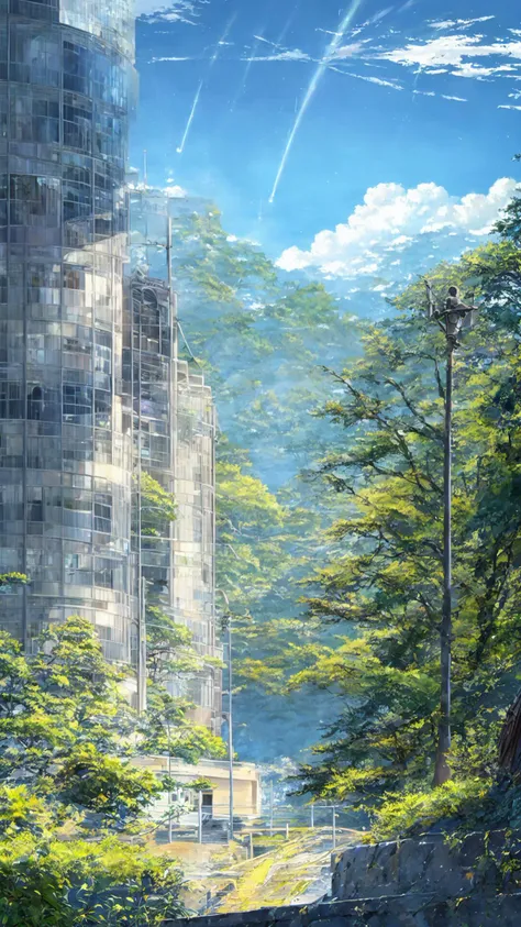 Crystal,transparent,glowing,cloud,Spring,é¨ç¹,Blue Sky and White Clouds,Masterpiece,Super Detailed, Best quality,