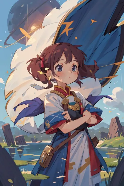 masterpiece, best_quality, 1girl, solo, Windshaper Planetar