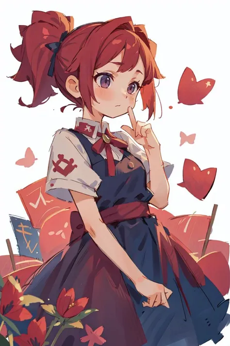 masterpiece, best_quality, 1girl, solo, scarlet