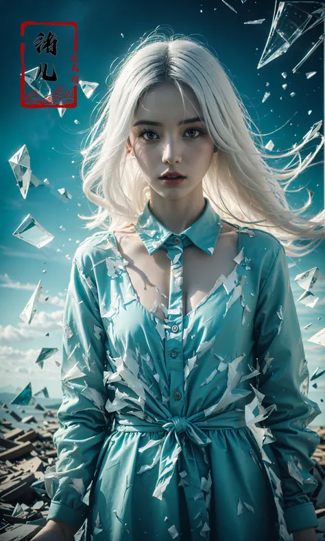 abandoned1girlsololong hair(white hair:1.4)(shard of glass:1.4)
A shot with tension(sky glows cyan,Visual impact,giving the poster a dynamic and visually striking appearance:1.2),
<lora:~Q?-^X\Ys:0.8>