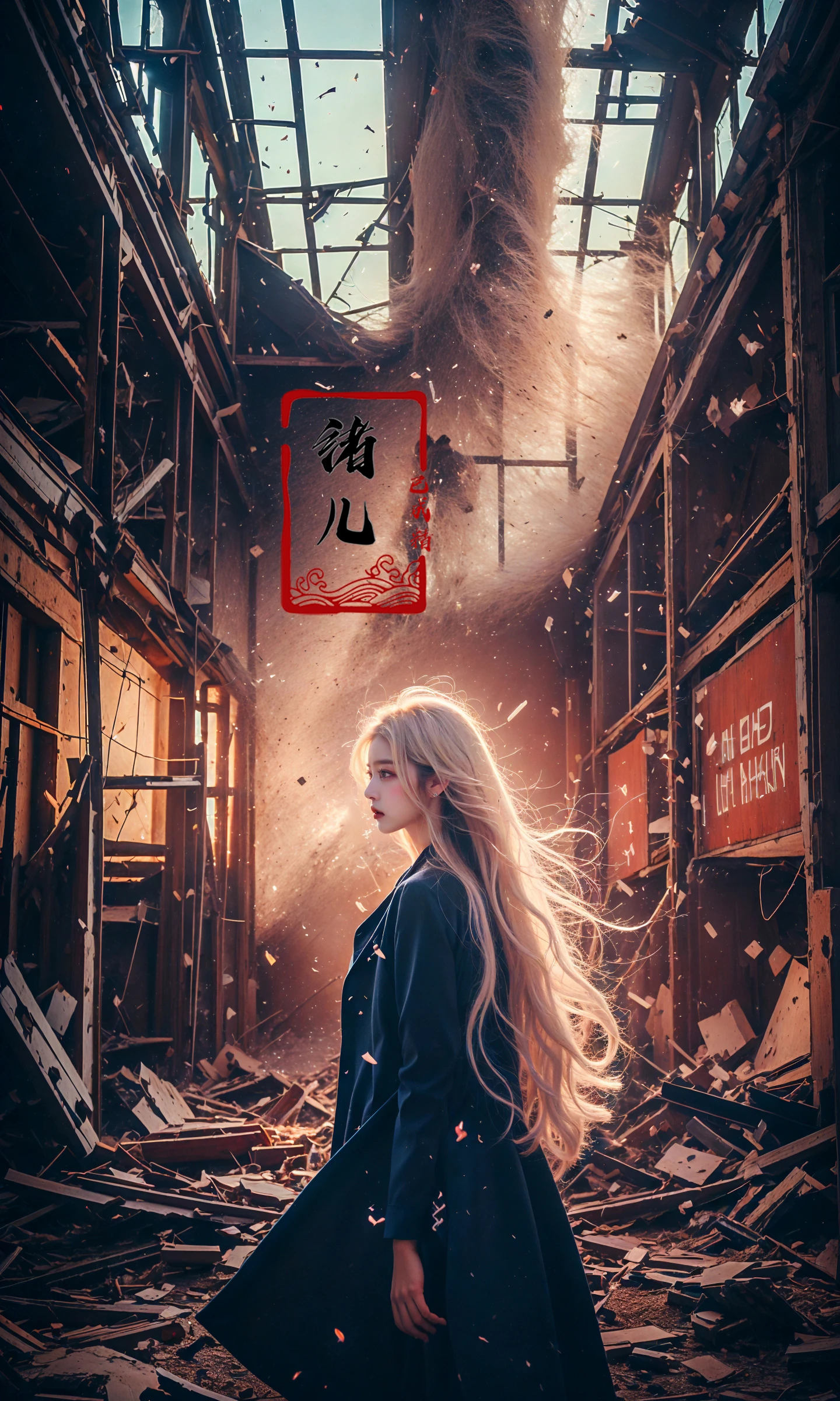 绪儿-废墟少女Ruins girl