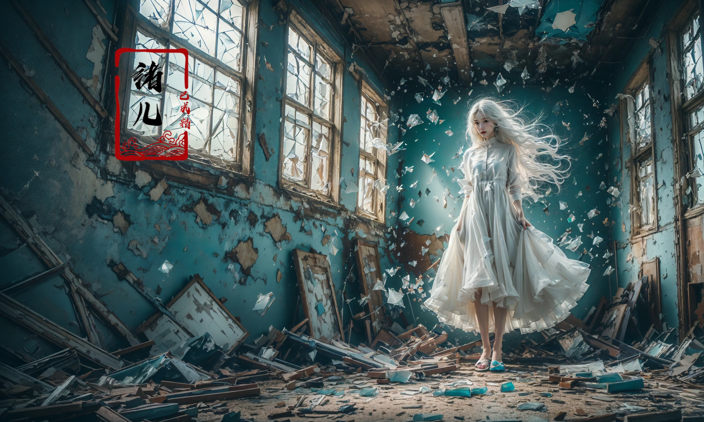 绪儿-废墟少女Ruins girl