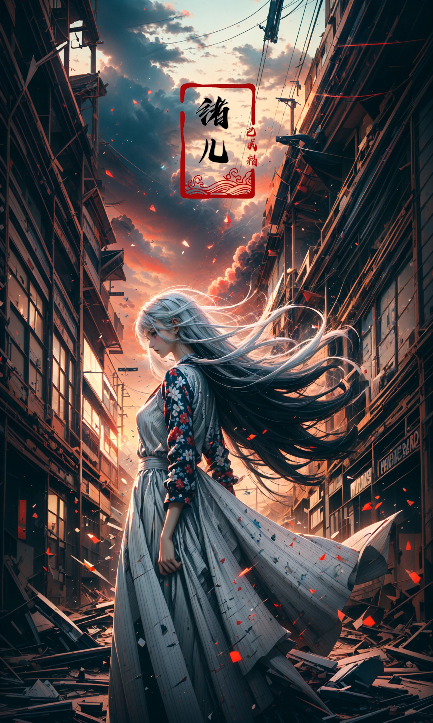 绪儿-废墟少女Ruins girl