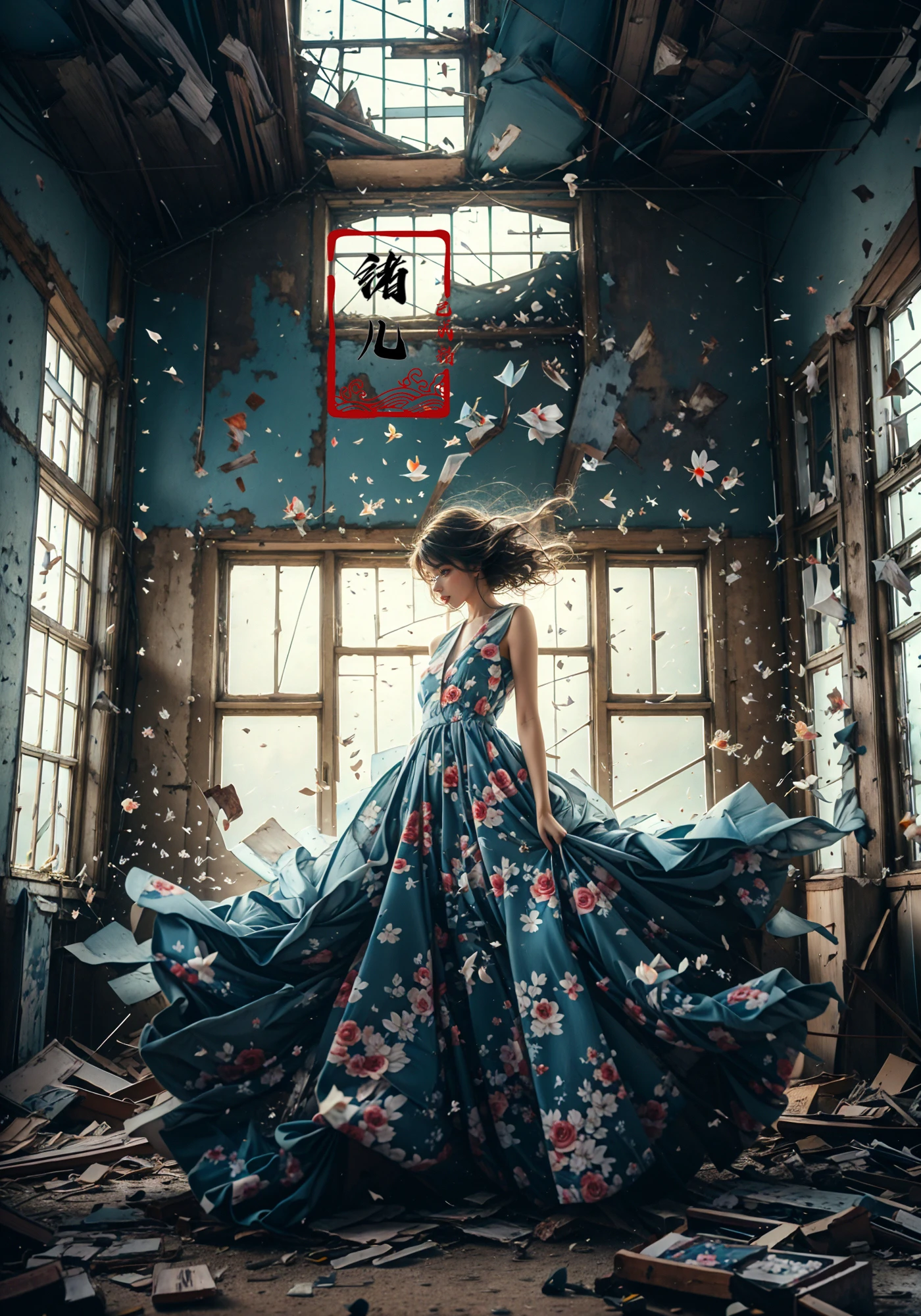 绪儿-废墟少女Ruins girl