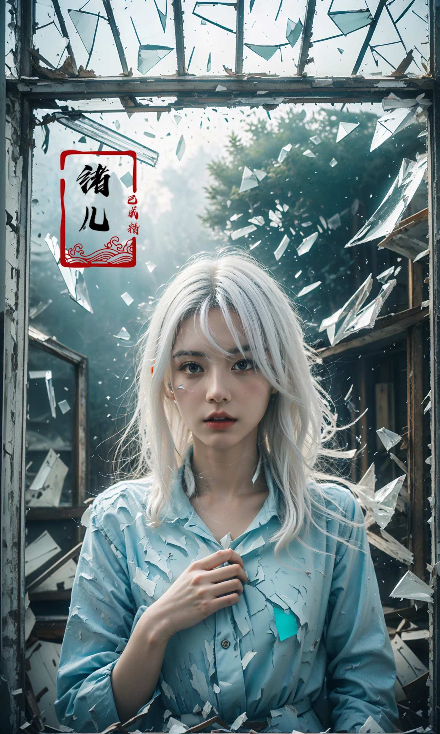 绪儿-废墟少女Ruins girl