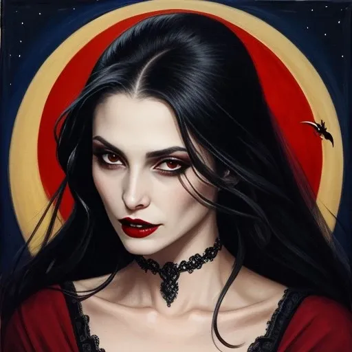 vampire woman