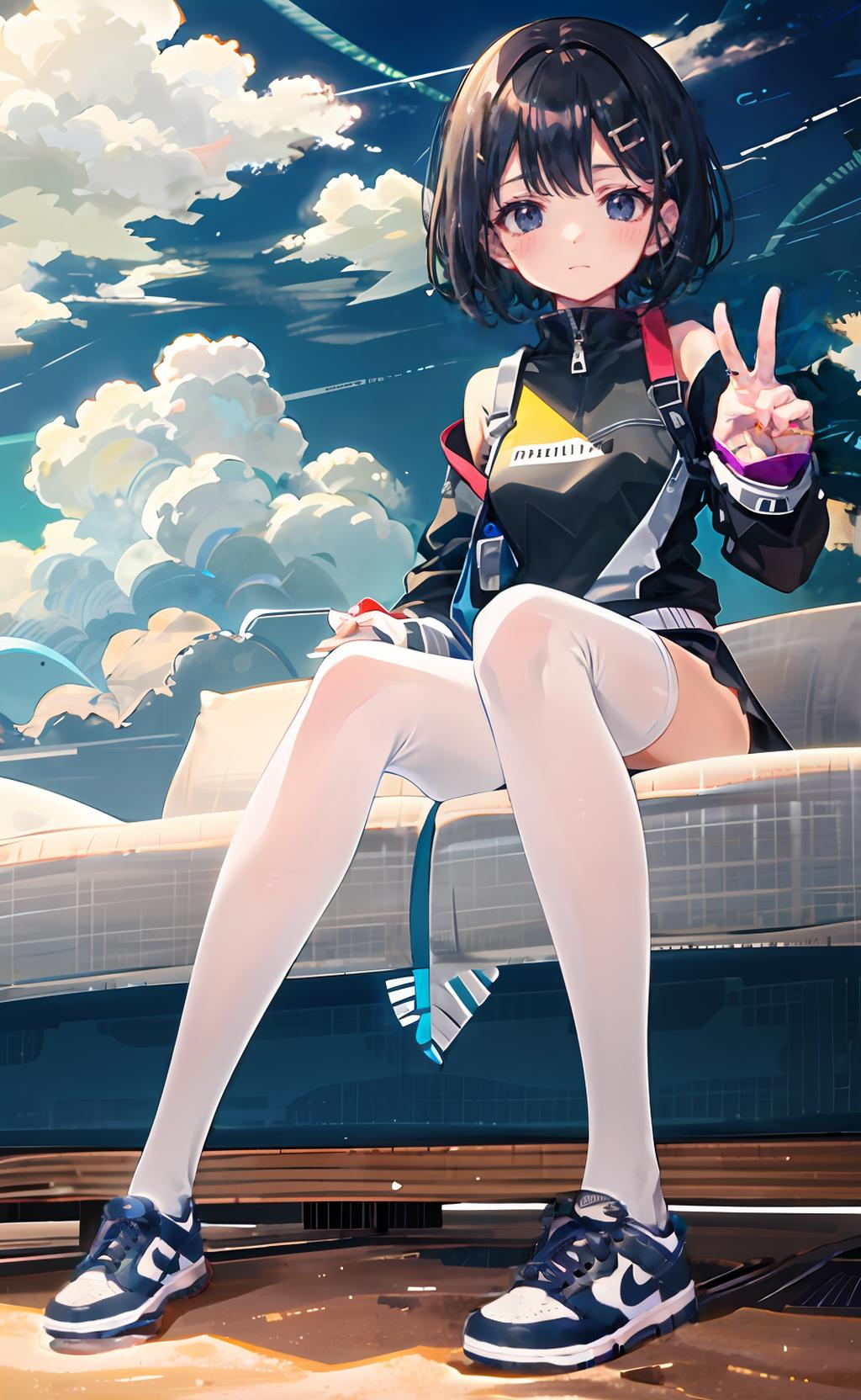 Dunk low panda [Lora] v1.0
