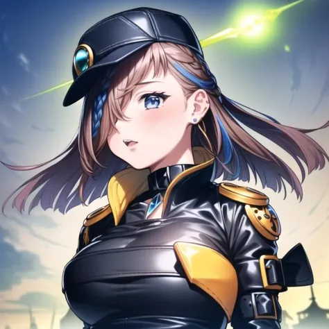 outdoors,park,1girl, <lora:Witchcrafter_Haine_v1:1>Witchcrafter_Haine,hat,hair between eyes,, <lora:flatBG:-0.45> ,<lora:flat2:-0.45>,(dark light:1.2),(hyper extreme detailed),(masterpeace),(hyper extreme),(photorealistic),game cg,llustration,novel illustration,beautiful lighting,light from the front,