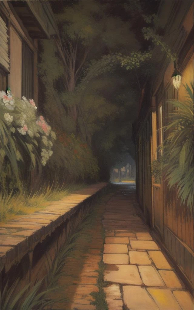 <lora:monet_v2:1> painting \(medium\), (cake|nightclub), tropical island, foundry, ocelot