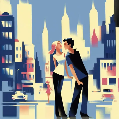 simplakart lovers in the big city
<lora:simplakart:1>
