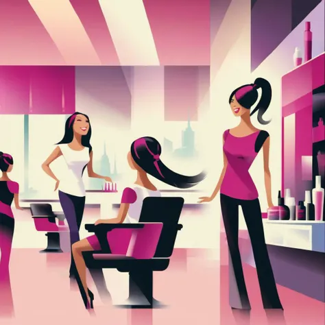 simplakart hairdresser with a client in a hairdressing salon
<lora:simplakart:1>