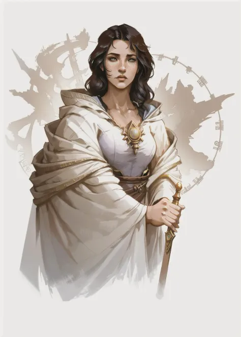 rpp, portrait of a young female mage, illustration, concept art, in the style of greg rutkowski, <lora:dnd_portrait:0.7>