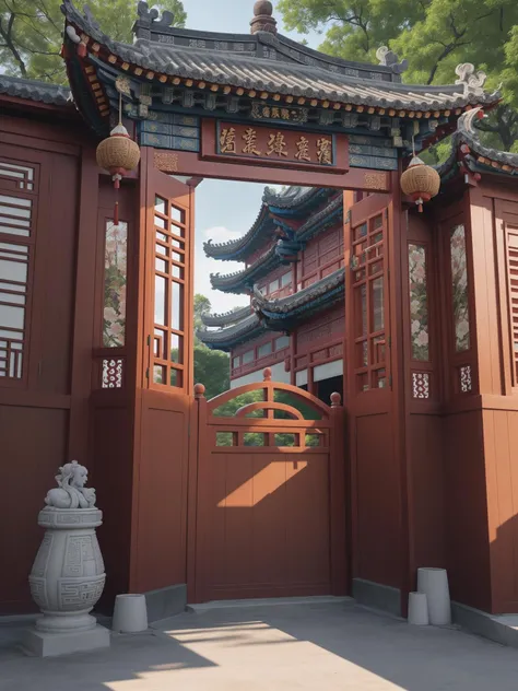 cnarchi, architecture, realistic, photo realistic, super detailed, high dynamic range, <lora:chinese_architecture_v1:0.6>