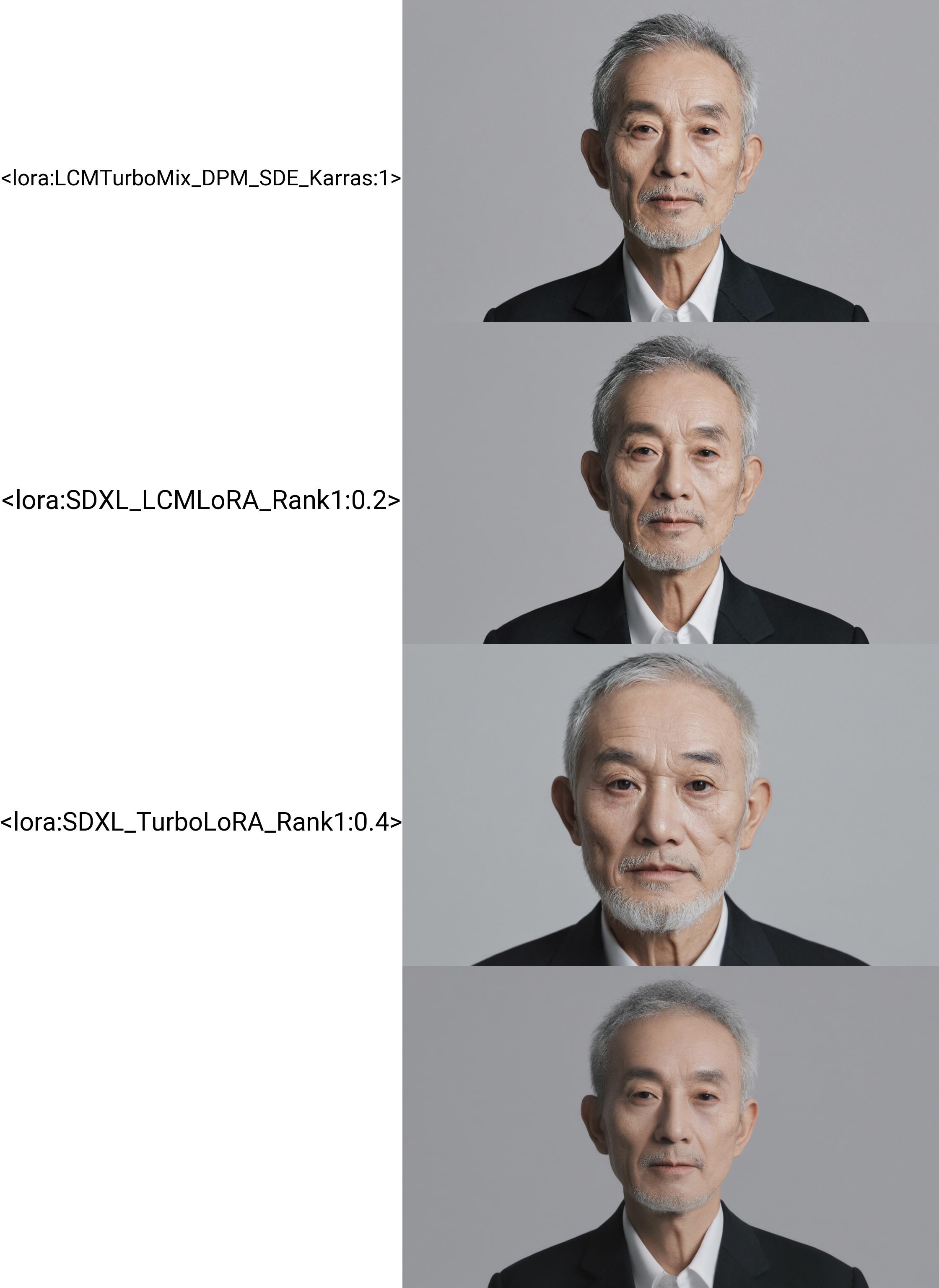 A close up of a person with multiple facial expressions - SeaArt AI