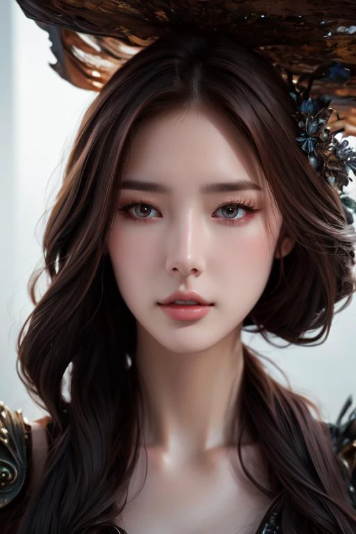 (otherworldly), highly insanely detailed, masterpiece, top quality, best quality, highres, 4k, 8k, RAW photo, (very aesthetic, beautiful and aesthetic), 1girl, solo, <lora:yufeng1939-skin-face-tweak:1>, close-up, face close up, (fantasy world)âââ