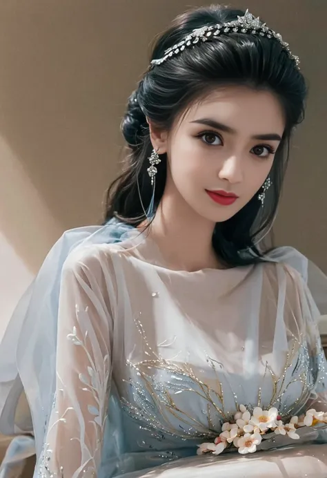 masterpiece, best quality, highly detailed,<lora:angelababy_1:0.8>,