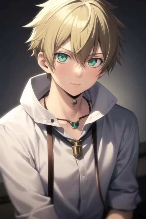 masterpiece, best quality, high quality, 1boy, solo, male focus, looking at viewer, upper body, <lora:liberta_arcana_famiglia:0.70>, liberta_arcana_famiglia