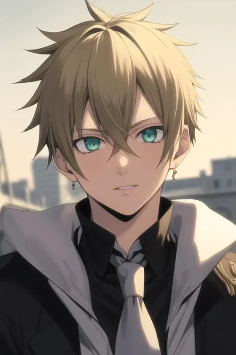 masterpiece, best quality, high quality, 1boy, solo, male focus, looking at viewer, upper body, <lora:liberta_arcana_famiglia:0.70>, liberta_arcana_famiglia