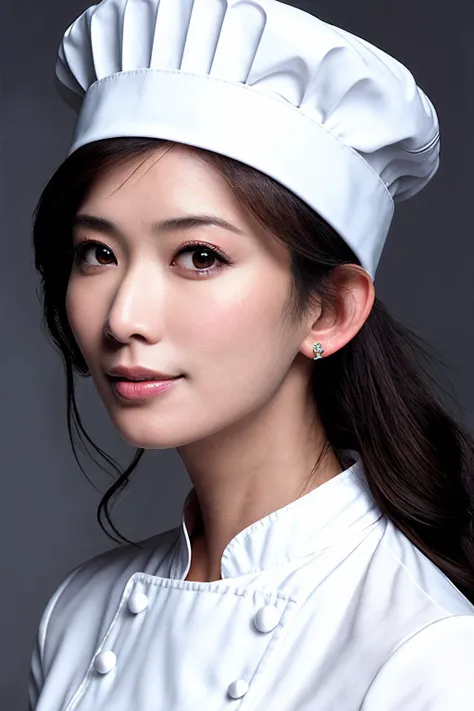 LinC_SoloTI_v1,PA7_Portrait-MCU,
a woman in a Chef Uniform,  (chef's hat:1.3),smile,
(analog, cinematic, film grain:1.3),detailed eyes, seductive pose, (cinematic shot:1.3),
<lora:add_detail:0.6>   <lora:LowRa:0.8>