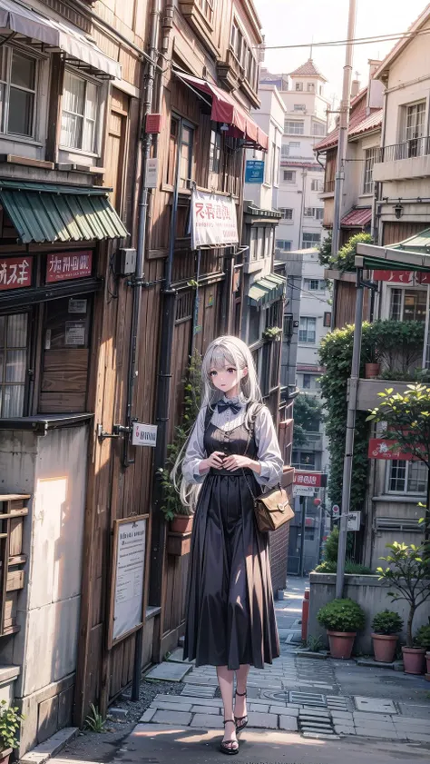 masterpiece, best quality,1girl, (full body:1.2), solo,scenery background, scenery,far shot,clear face, <lora:add_detail:1>