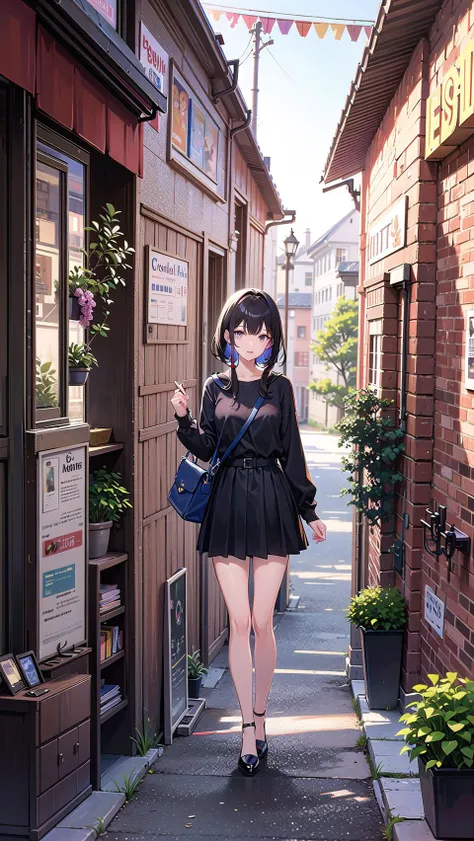 masterpiece, best quality,1girl,full body,scenery background, scenery