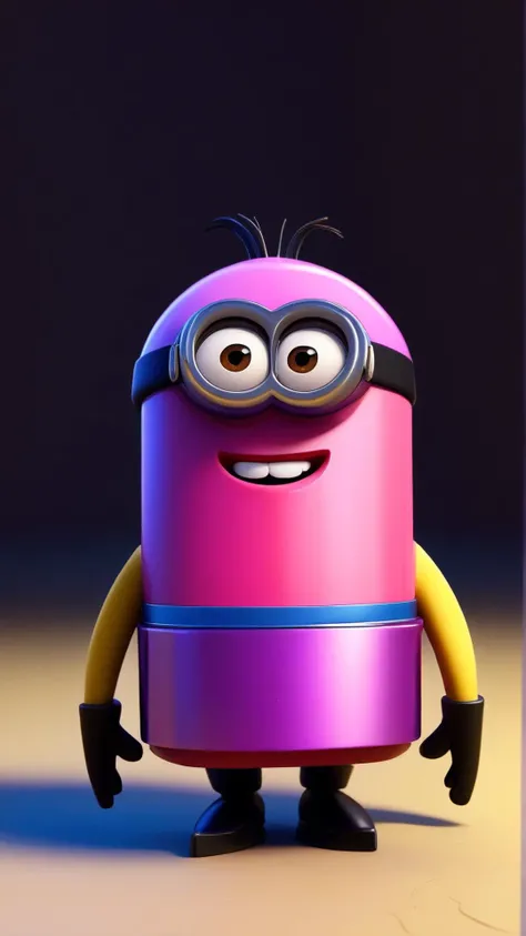 <lora:MinionStyleXL:1.3> MinionStyle a used lipstick as a minion, 3D, pixar, CG, (colorful:1.2)